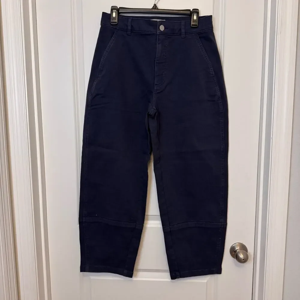 Everlane Blue Jeans High-Waisted Cropped NWOT - Picture 1 of 3